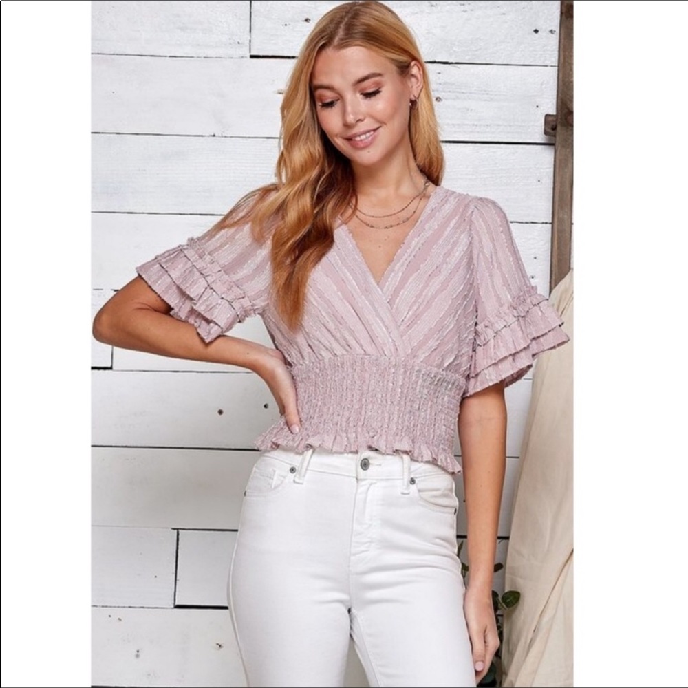 NWT Available Cute, Little Pink Top Sizes S, M - Picture 4 of 7